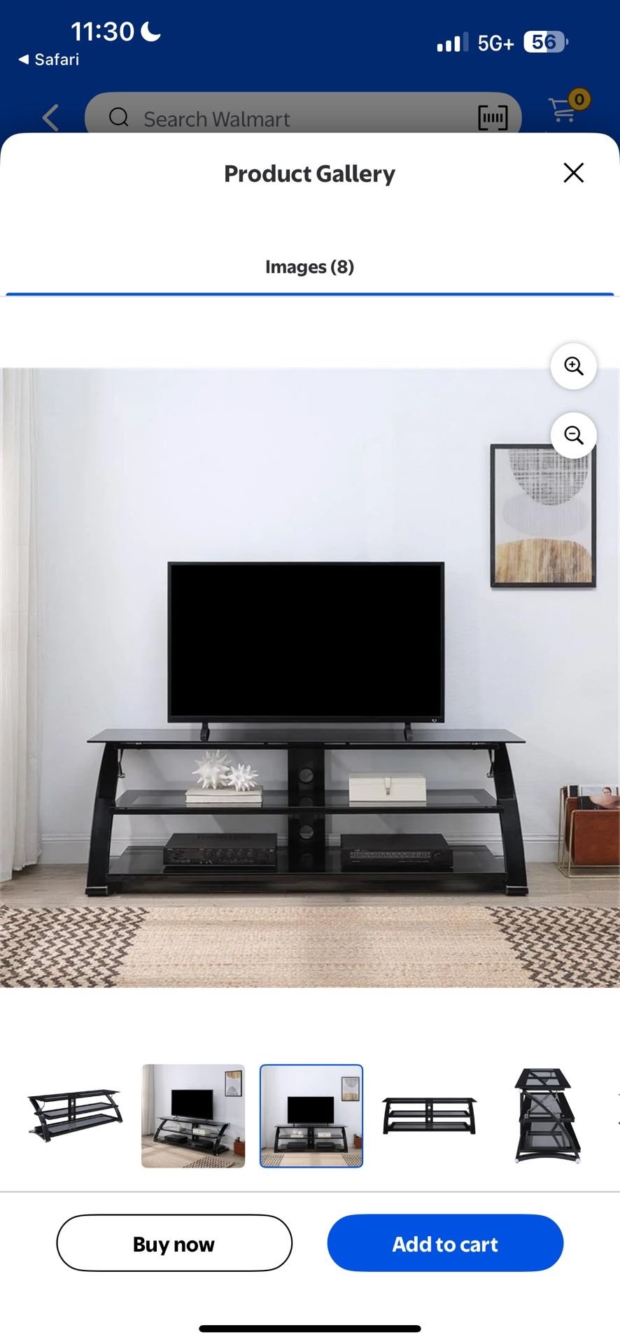 Glass Tv Stand