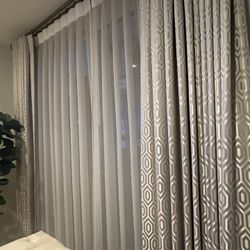 Curtains with Sheer
