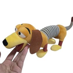 Disney Store Toy Story Slinky Puppy Dog Plush 6" Stuffed Animal 1 2 3 4 Movie
