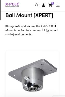 X-Pole X-Pert Ceiling Ball Pole Mount