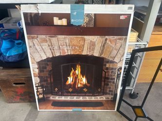Fire place screen
