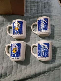 Morton salt commemorative mugs