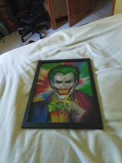 3D picture of joker