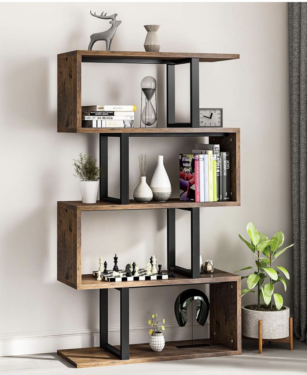 Bookshelves 5 Tier