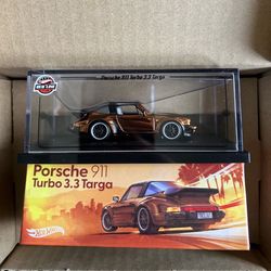 Hot Wheels RLC Exclusive 1988 Porsche 911 Targa Turbo Bronze