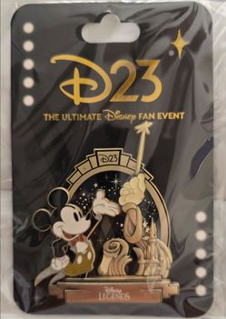 D23 2026 Exclusive Disney Legends Mickey Mouse Pin - Limited Edition