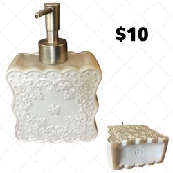 Heavy Ceramic Soap dispenser “CB”