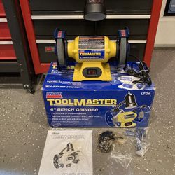 Bench Grinder New Lincoln Tool Master 