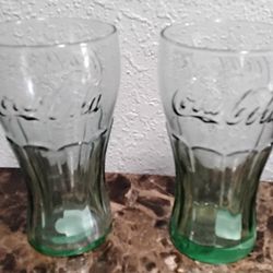 Coca-Cola Green Genuine Glass (Set of 2) 16.75oz. -  New - $10
Coke Brand