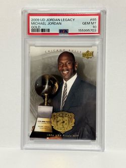 Michael Jordan Legacy 2009 Gold PSA 10