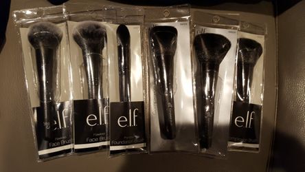 New Elf make up brushes, each
