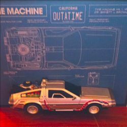 Back to the Future DeLorean Time Machine Die-Cast Model