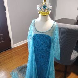 Frozen  Girl  Halloween  Costume
