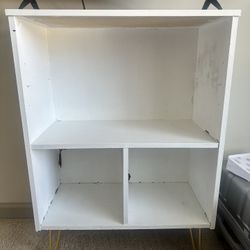 White Storage Shelf / Cabinet – Great Condition