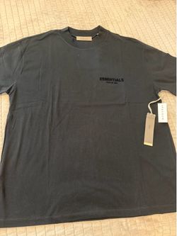 Essentials Black T Shirt - Size M