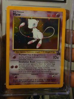 Pokémon - Mew - Black Star Promo #9