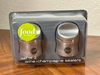 FOOD NETWORK WINE / CHAMPAGNE SEALERS