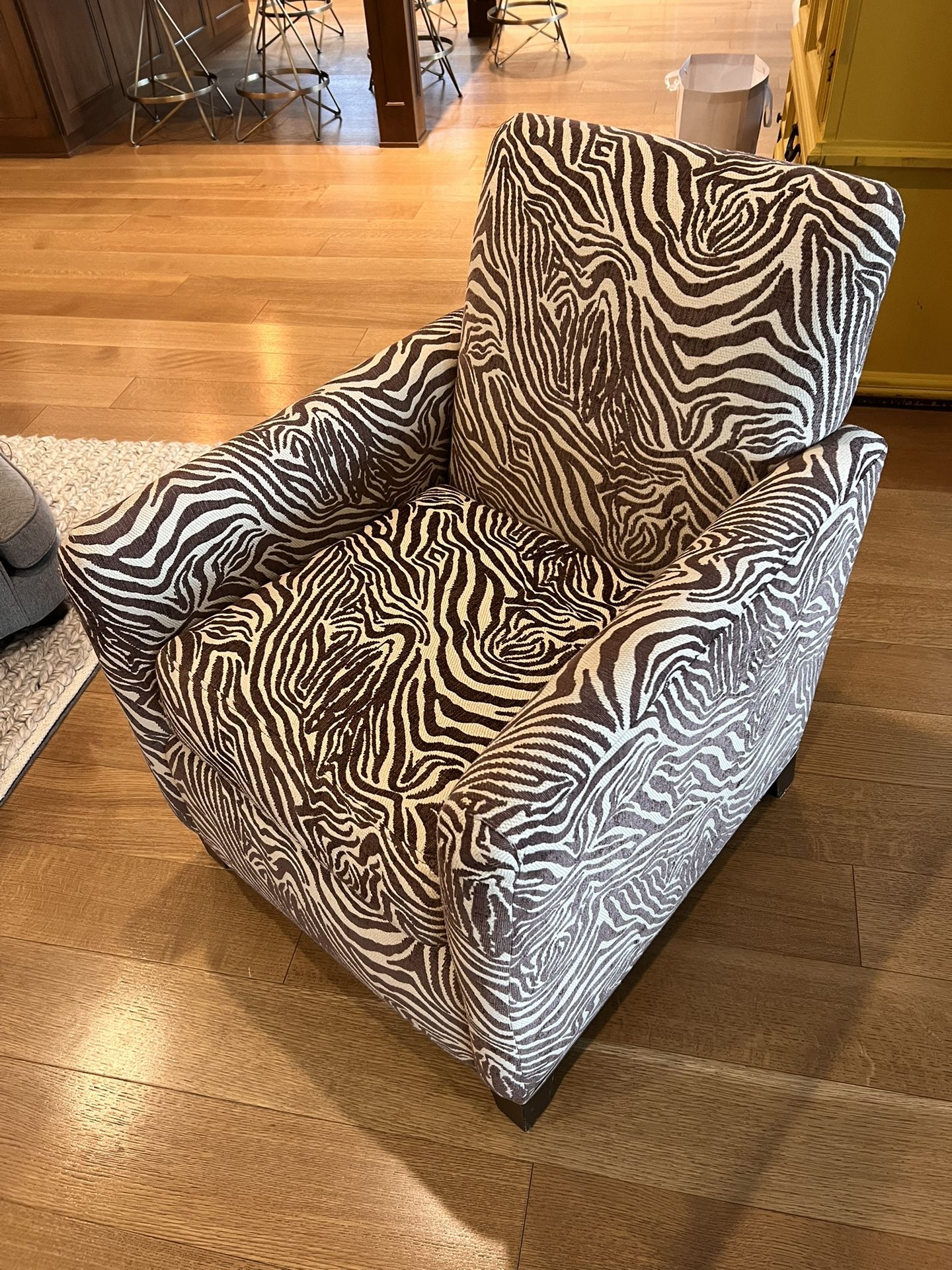 Accent Zebra Chair