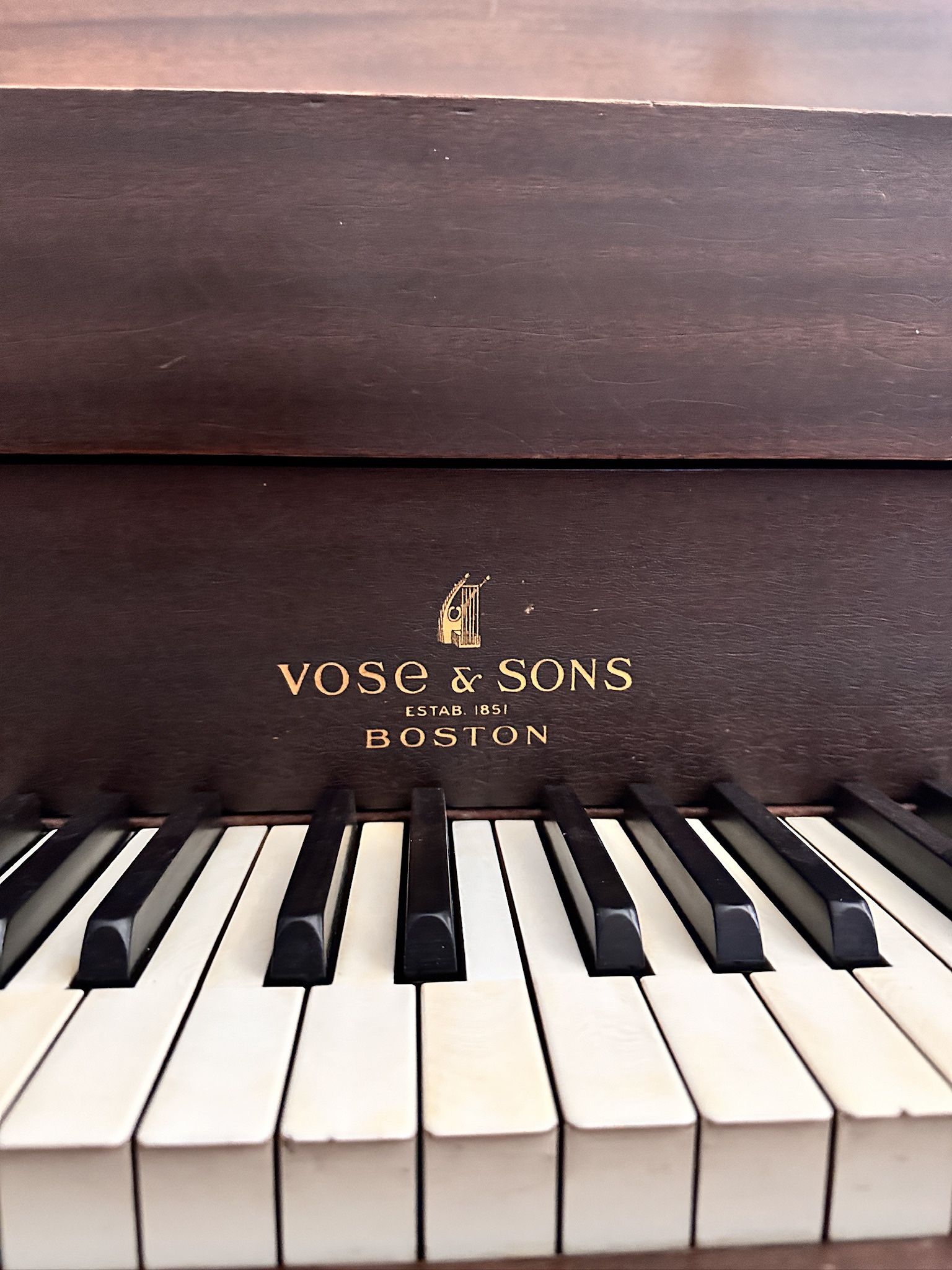 Vose And Sons Baby Grand Piano