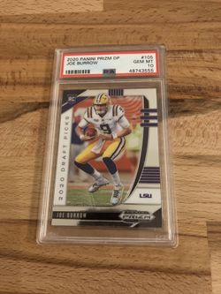 2020 joe burrow Rookie Psa 10