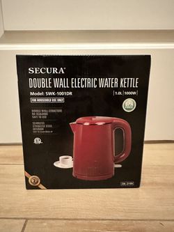 Secura Double Wall Stainless Water Kettle