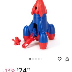 Green Toy Rocket 