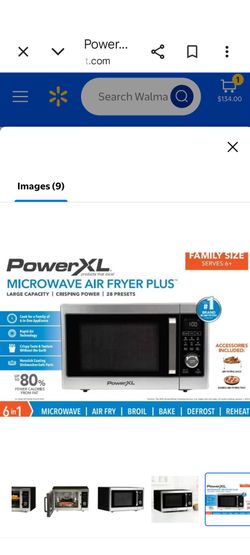 Power XL Microwave, Airfrier, Oven Combo