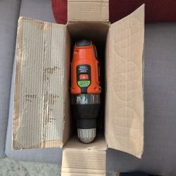 Black & Decker Drill Machine (with drill bits)