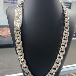 925. Silver Chino Link Chain