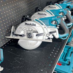 Makita Worm Drive 7-1/4" Skilsaw 18v Tool Only $180 Each