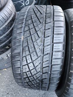 Selling (2) tires 275/40r19 continental Extremecontact
