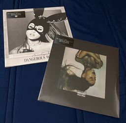 Ariana Grande Eternal Sunshine tour exclusive popup vinyls (Dangerous Woman & Thank U, Next)