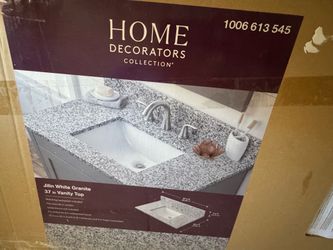 Granite countertop for bathroom
