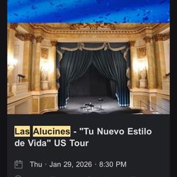 Boletos “Las Alucines” January 29,2026 San Antonio Texas