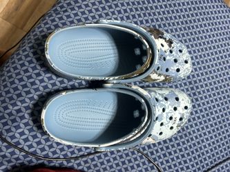 Crocs designer sky blue