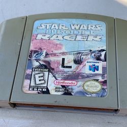 Nintendo Star Wars Episode 1 Racer 1996 Game