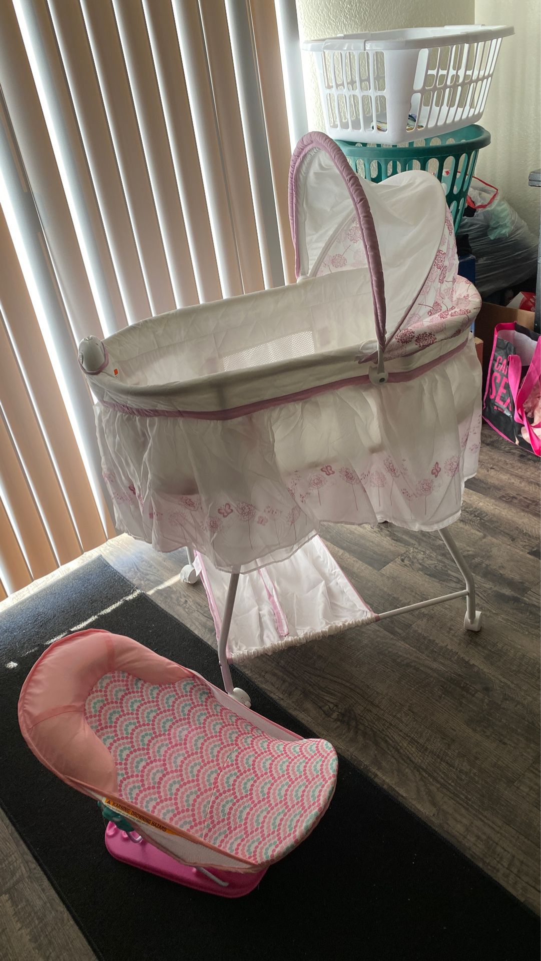 Bassinet and bath chair