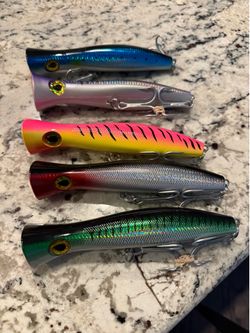 GT Saltwater Popper lures 7.5 inches