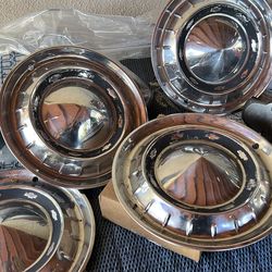 1955 chevy hubcaps