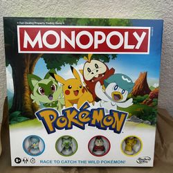 Pokémon Monopoly Game 