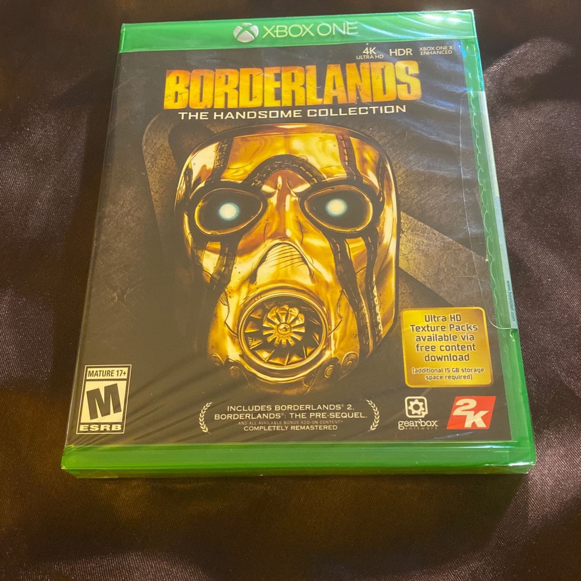 New Sealed Xbox One Borderlands The Handsome Collection