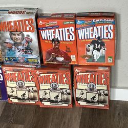 90’s Wheaties Cereal Box Collection. Jordan, Sanders, Griffey