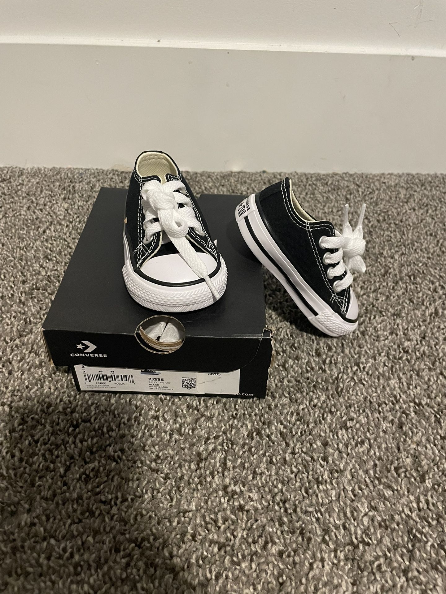 Size 3c Converse Toddler Boys
