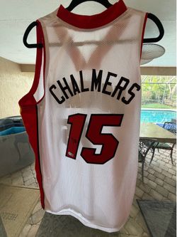 Mario Chalmers Signed Miami Heat Jersey