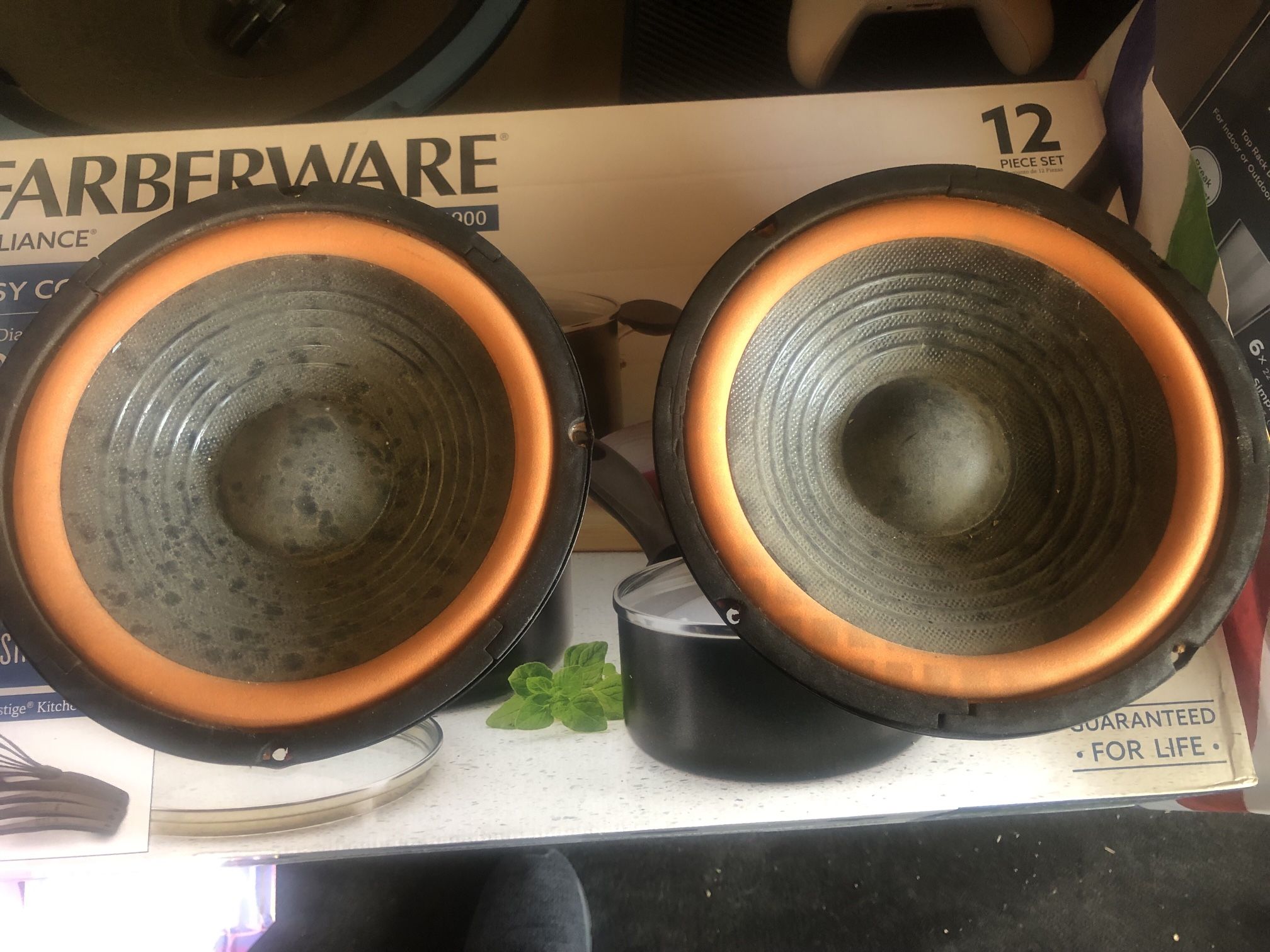PAIR OF 8” WOOFERS 