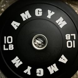 New Bumper Plates, A Pair 10s