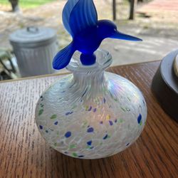 Hummingbird Perfume Decanter - Brand New