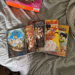 manga, can be sold all as a cheaper package or separately 