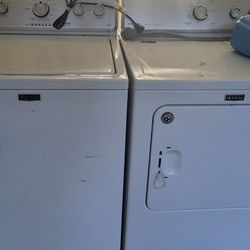 MAYTAG.  Electric  Washer and Dryer.