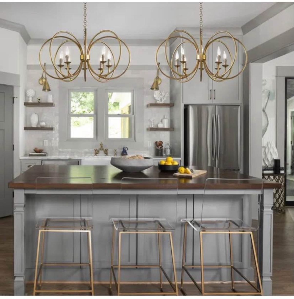 Acrylic Countertop Chairs